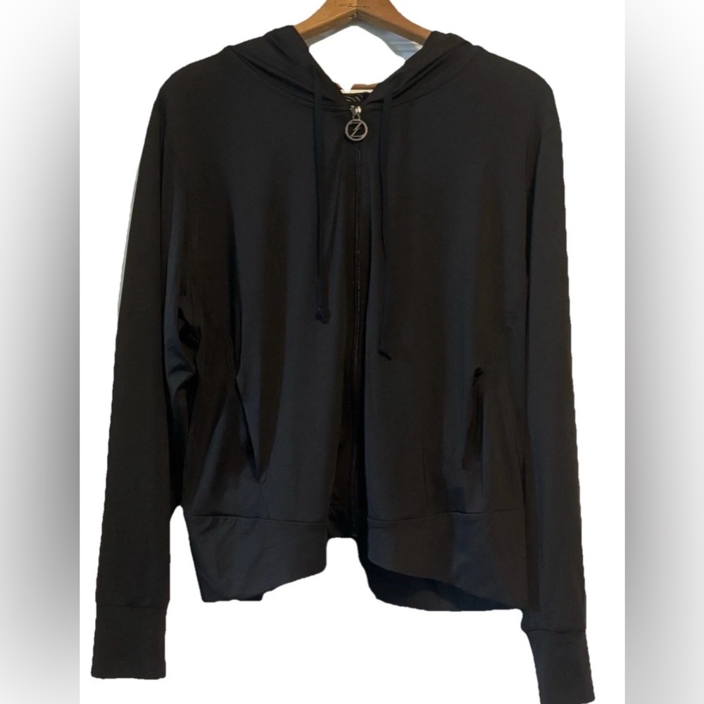 Women’s Casa Zeta-Jones Performance Full Zip Stretch Hoodie Size Large NWT $48